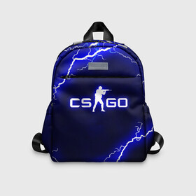 Детский рюкзак 3D с принтом CS GO LIGHTNING STYLE в городе Новоалтайск, 100% полиэстер | лямки с регулируемой длиной, сверху петелька, чтобы рюкзак можно было повесить на вешалку. Основное отделение закрывается на молнию, как и внешний карман. Внутри дополнительный карман. По бокам два дополнительных кармашка | astralis | awp | counter strike | cs go | cs go global offensive | faze clan | hyper beast | team liquid | thunder | астралис | молнии | тим ликвид | фейз клан | хайпер бист | шторм
