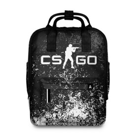 Женский рюкзак 3D с принтом CS GO DIRTY STYLE в городе Новоалтайск, 100% полиэстер | лямки с регулируемой длиной, сверху ручки, чтобы рюкзак нести как сумку. Основное отделение закрывается на молнию, как и внешний карман. Внутри два дополнительных кармана, один из которых закрывается на молнию. По бокам два дополнительных кармашка, куда поместится маленькая бутылочка
 | Тематика изображения на принте: astralis | awp | counter strike | cs go | cs go global offensive | faze clan | hyper beast | team liquid | астралис | тим ликвид | фейз клан | хайпер бист
