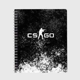 Тетрадь с принтом CS GO DIRTY STYLE в городе Новоалтайск, 100% бумага | 48 листов, плотность листов — 60 г/м2, плотность картонной обложки — 250 г/м2. Листы скреплены сбоку удобной пружинной спиралью. Уголки страниц и обложки скругленные. Цвет линий — светло-серый
 | astralis | awp | counter strike | cs go | cs go global offensive | faze clan | hyper beast | team liquid | астралис | тим ликвид | фейз клан | хайпер бист