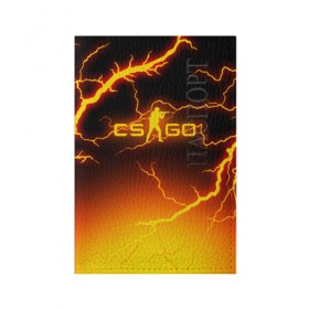 Обложка для паспорта матовая кожа с принтом CS GO FIRE STORM в городе Новоалтайск, натуральная матовая кожа | размер 19,3 х 13,7 см; прозрачные пластиковые крепления | Тематика изображения на принте: astralis | awp | counter strike | cs go | cs go global offensive | faze clan | fire | flame | hyper beast | team liquid | астралис | тим ликвид | фейз клан | хайпер бист