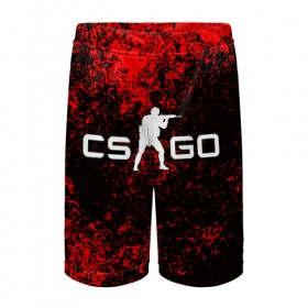 Детские спортивные шорты 3D с принтом CS GO в городе Новоалтайск,  100% полиэстер
 | пояс оформлен широкой мягкой резинкой, ткань тянется
 | astralis | awp | counter strike | cs go | cs go global offensive | faze clan | hyper beast | team liquid | астралис | тим ликвид | фейз клан | хайпер бист