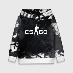 Детская толстовка 3D с принтом CS GO SMOKE в городе Новоалтайск, 100% полиэстер | двухслойный капюшон со шнурком для регулировки, мягкие манжеты на рукавах и по низу толстовки, спереди карман-кенгуру с мягким внутренним слоем | astralis | awp | counter strike | cs go | cs go global offensive | faze clan | hyper beast | smoke | team liquid | астралис | дым | тим ликвид | фейз клан | хайпер бист