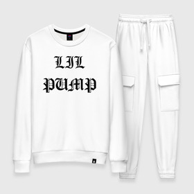 Женский костюм хлопок LIL PUMP: в городе Новоалтайск, 100% хлопок | на свитшоте круглая горловина, мягкая резинка по низу. Брюки заужены к низу, на них два вида карманов: два