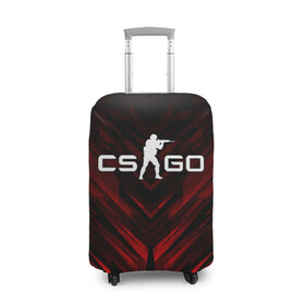 Чехол для чемодана 3D с принтом CS GO в городе Новоалтайск, 86% полиэфир, 14% спандекс | двустороннее нанесение принта, прорези для ручек и колес | astralis | awp | counter strike | cs go | cs go global offensive | faze clan | hyper beast | team liquid | астралис | тим ликвид | фейз клан | хайпер бист