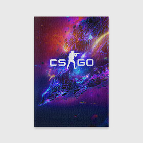Обложка для паспорта матовая кожа с принтом CS GO в городе Новоалтайск, натуральная матовая кожа | размер 19,3 х 13,7 см; прозрачные пластиковые крепления | Тематика изображения на принте: astralis | awp | counter strike | cs go | cs go global offensive | faze clan | hyper beast | team liquid | астралис | тим ликвид | фейз клан | хайпер бист
