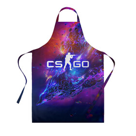Фартук 3D с принтом CS GO АБСТРАКЦИЯ | КОСМОС в городе Новоалтайск, 100% полиэстер | общий размер — 65 х 85 см, ширина нагрудника — 26 см, горловина — 53 см, длина завязок — 54 см, общий обхват в поясе — 173 см. Принт на завязках и на горловине наносится с двух сторон, на основной части фартука — только с внешней стороны | astralis | awp | counter strike | cs go | cs go global offensive | faze clan | hyper beast | team liquid | астралис | тим ликвид | фейз клан | хайпер бист