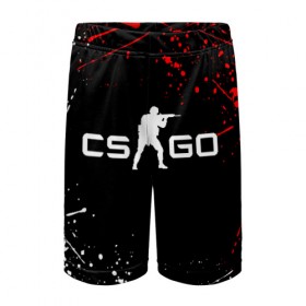 Детские спортивные шорты 3D с принтом CS GO в городе Новоалтайск,  100% полиэстер
 | пояс оформлен широкой мягкой резинкой, ткань тянется
 | astralis | awp | counter strike | cs go | cs go global offensive | faze clan | hyper beast | team liquid | астралис | тим ликвид | фейз клан | хайпер бист