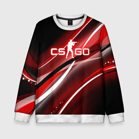 Детский свитшот 3D с принтом CS GO в городе Новоалтайск, 100% полиэстер | свободная посадка, прямой крой, мягкая тканевая резинка на рукавах и понизу свитшота | astralis | awp | counter strike | cs go | cs go global offensive | faze clan | hyper beast | team liquid | астралис | тим ликвид | фейз клан | хайпер бист