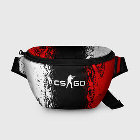 Поясная сумка 3D с принтом CS GO в городе Новоалтайск, 100% полиэстер | плотная ткань, ремень с регулируемой длиной, внутри несколько карманов для мелочей, основное отделение и карман с обратной стороны сумки застегиваются на молнию | astralis | awp | counter strike | cs go | cs go global offensive | faze clan | hyper beast | team liquid | астралис | тим ликвид | фейз клан | хайпер бист
