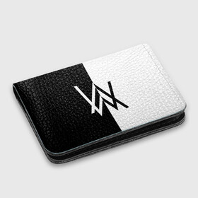 Картхолдер с принтом с принтом ALAN WALKER в городе Новоалтайск, натуральная матовая кожа | размер 7,3 х 10 см; кардхолдер имеет 4 кармана для карт; | Тематика изображения на принте: alan walker | aw | electro | electro music | music | алан уокер | музыка | музыкант | электро | электронная музыка