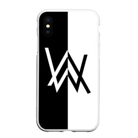 Чехол для iPhone XS Max матовый с принтом ALAN WALKER в городе Новоалтайск, Силикон | Область печати: задняя сторона чехла, без боковых панелей | alan walker | aw | electro | electro music | music | алан уокер | музыка | музыкант | электро | электронная музыка