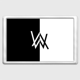 Магнит 45*70 с принтом ALAN WALKER в городе Новоалтайск, Пластик | Размер: 78*52 мм; Размер печати: 70*45 | Тематика изображения на принте: alan walker | aw | electro | electro music | music | алан уокер | музыка | музыкант | электро | электронная музыка