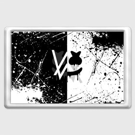 Магнит 45*70 с принтом ALAN WALKER x MARSHMELLO в городе Новоалтайск, Пластик | Размер: 78*52 мм; Размер печати: 70*45 | Тематика изображения на принте: alan walker | aw | electro | electro music | marshmello | music | алан уокер | маршмелло | музыка | музыкант | электро | электронная музыка