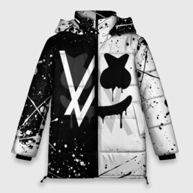 Женская зимняя куртка 3D с принтом ALAN WALKER x MARSHMELLO в городе Новоалтайск, верх — 100% полиэстер; подкладка — 100% полиэстер; утеплитель — 100% полиэстер | длина ниже бедра, силуэт Оверсайз. Есть воротник-стойка, отстегивающийся капюшон и ветрозащитная планка. 

Боковые карманы с листочкой на кнопках и внутренний карман на молнии | alan walker | aw | electro | electro music | marshmello | music | алан уокер | маршмелло | музыка | музыкант | электро | электронная музыка