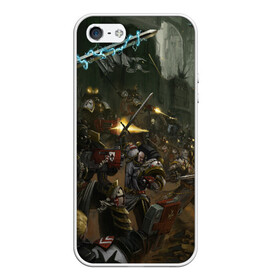 Чехол для iPhone 5/5S матовый с принтом WARHAMMER 40K в городе Новоалтайск, Силикон | Область печати: задняя сторона чехла, без боковых панелей | abaddon | armada | battlefleet gothic | black legion | warhammer 40k | абаддон | чёрный легион