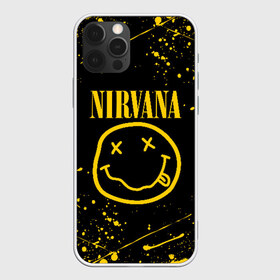 Чехол для iPhone 12 Pro Max с принтом NIRVANA в городе Новоалтайск, Силикон |  | nirvana | smile | курт кобейн | нирвана | смайл