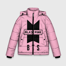 Зимняя куртка для мальчиков 3D с принтом BTS and BLACKPINK в городе Новоалтайск, ткань верха — 100% полиэстер; подклад — 100% полиэстер, утеплитель — 100% полиэстер | длина ниже бедра, удлиненная спинка, воротник стойка и отстегивающийся капюшон. Есть боковые карманы с листочкой на кнопках, утяжки по низу изделия и внутренний карман на молнии. 

Предусмотрены светоотражающий принт на спинке, радужный светоотражающий элемент на пуллере молнии и на резинке для утяжки | bangtan boys | black | blackpink | bt21 | bts | k pop | pink | rose | блек пинк | блекпинк | блэк пинк | блэкпинк | бтс