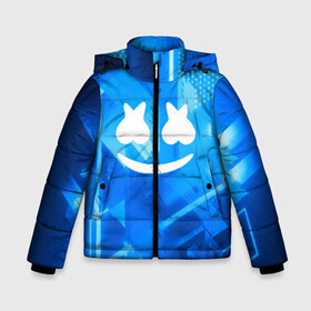 Зимняя куртка для мальчиков 3D с принтом MARSHMELLO в городе Новоалтайск, ткань верха — 100% полиэстер; подклад — 100% полиэстер, утеплитель — 100% полиэстер | длина ниже бедра, удлиненная спинка, воротник стойка и отстегивающийся капюшон. Есть боковые карманы с листочкой на кнопках, утяжки по низу изделия и внутренний карман на молнии. 

Предусмотрены светоотражающий принт на спинке, радужный светоотражающий элемент на пуллере молнии и на резинке для утяжки | christopher comstock | dj | marshmello | music | диджей | клубная музыка | клубняк | крис комсток | маршмеллоу | музыка