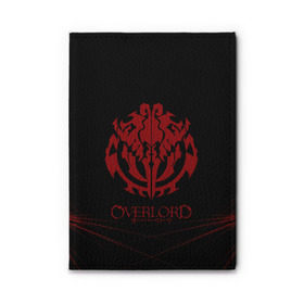 Обложка для автодокументов с принтом Overlord. в городе Новоалтайск, натуральная кожа |  размер 19,9*13 см; внутри 4 больших “конверта” для документов и один маленький отдел — туда идеально встанут права | overlord | аниме | геометрия | лого | логотип | оверлорд | сериал