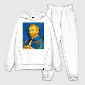Мужской костюм хлопок OVERSIZE с принтом Ван гог в городе Новоалтайск,  |  | van gogh | искусство | картины