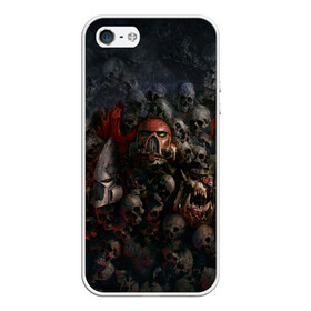Чехол для iPhone 5/5S матовый с принтом WARHAMMER 40K в городе Новоалтайск, Силикон | Область печати: задняя сторона чехла, без боковых панелей | abaddon | armada | battlefleet gothic | black legion | warhammer 40k | абаддон | чёрный легион