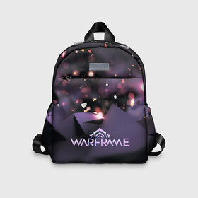 Детский рюкзак 3D с принтом Warframe в городе Новоалтайск, 100% полиэстер | лямки с регулируемой длиной, сверху петелька, чтобы рюкзак можно было повесить на вешалку. Основное отделение закрывается на молнию, как и внешний карман. Внутри дополнительный карман. По бокам два дополнительных кармашка | digital extremes | excalibur | nyx | saryn | space | warframe | варфрэйм | космос | шутер