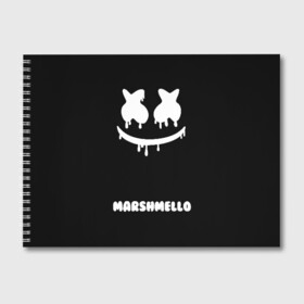 Альбом для рисования с принтом РЮКЗАК MARSHMELLO в городе Новоалтайск, 100% бумага
 | матовая бумага, плотность 200 мг. | Тематика изображения на принте: marshmello | диджей | клуб | клубная музыка | маршмеллоу | маршмело | маршмэлло | маршмэллоу | маршмэло | музыка | электронная