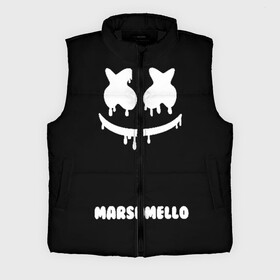 Мужской жилет утепленный 3D с принтом РЮКЗАК MARSHMELLO в городе Новоалтайск,  |  | marshmello | диджей | клуб | клубная музыка | маршмеллоу | маршмело | маршмэлло | маршмэллоу | маршмэло | музыка | электронная