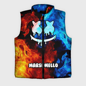 Мужской жилет утепленный 3D с принтом РЮКЗАК MARSHMELLO в городе Новоалтайск,  |  | marshmello | диджей | клуб | клубная музыка | маршмеллоу | маршмело | маршмэлло | маршмэллоу | маршмэло | музыка | электронная