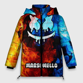 Женская зимняя куртка 3D с принтом РЮКЗАК MARSHMELLO в городе Новоалтайск, верх — 100% полиэстер; подкладка — 100% полиэстер; утеплитель — 100% полиэстер | длина ниже бедра, силуэт Оверсайз. Есть воротник-стойка, отстегивающийся капюшон и ветрозащитная планка. 

Боковые карманы с листочкой на кнопках и внутренний карман на молнии | marshmello | диджей | клуб | клубная музыка | маршмеллоу | маршмело | маршмэлло | маршмэллоу | маршмэло | музыка | электронная