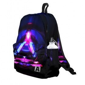 Рюкзак 3D с принтом NEON CYBERPUNK в городе Новоалтайск, 100% полиэстер | лямки с регулируемой длиной, сверху петелька, чтобы рюкзак можно было повесить на вешалку. Основное отделение закрывается на молнию, как и внешний карман. Внутри два дополнительных кармана, один из которых закрывается на молнию. По бокам два дополнительных кармашка | Тематика изображения на принте: bright | colorful | cool | disco | music | music lover | n | retro | speaker | tape recorder | technique | vintage | винтаж | динамик | диско | магнитофон | меломан | музыка | неон | разноцветный | ретро | техника