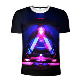 Мужская футболка 3D спортивная с принтом NEON CYBERPUNK в городе Новоалтайск, 100% полиэстер с улучшенными характеристиками | приталенный силуэт, круглая горловина, широкие плечи, сужается к линии бедра | bright | colorful | cool | disco | music | music lover | n | retro | speaker | tape recorder | technique | vintage | винтаж | динамик | диско | магнитофон | меломан | музыка | неон | разноцветный | ретро | техника