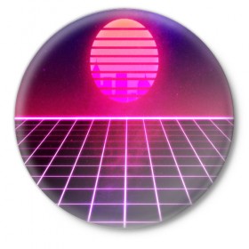 Значок с принтом DISCO SUNRISE в городе Новоалтайск,  металл | круглая форма, металлическая застежка в виде булавки | Тематика изображения на принте: bright | colorful | cool | disco | music | music lover | retro | speaker | tape recorder | technique | vintage | винтаж | динамик | диско | магнитофон | меломан | музыка | неон | разноцветный | ретро | техника