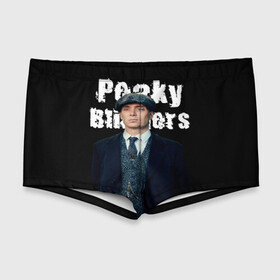 Мужские купальные плавки 3D с принтом Peaky Blinders в городе Новоалтайск, Полиэстер 85%, Спандекс 15% |  | peaky blinders | острые козырьки | сериал