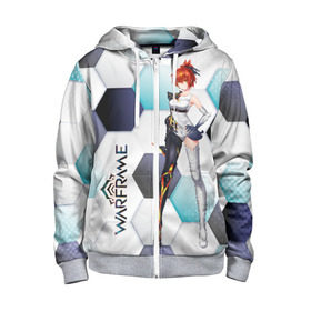 Детская толстовка 3D на молнии с принтом Warframe girl anime в городе Новоалтайск, 100% полиэстер |  манжеты и пояс оформлены широкой мягкой резинкой, двухслойный капюшон со шнурком для регулировки, спереди карманы и застежка-молния
 | digital extremes | excalibur | nyx | saryn | space | warframe | варфрэйм | космос | шутер