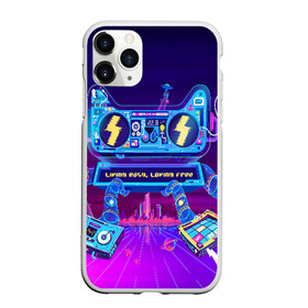 Чехол для iPhone 11 Pro матовый с принтом RETRO ROBOT CAT в городе Новоалтайск, Силикон |  | Тематика изображения на принте: bright | colorful | cool | disco | music | music lover | retro | speaker | tape recorder | technique | vintage | винтаж | динамик | диско | магнитофон | меломан | музыка | неон | разноцветный | ретро | техника