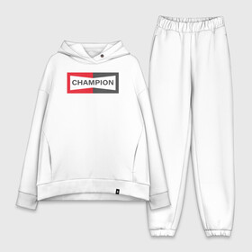 Женский костюм хлопок Oversize с принтом Однажды в Голливуде Champion в городе Новоалтайск,  |  | bradley pitt | hollywood | бред питт | брэд питт | квентин тарантино | однажды в голливуде