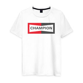 Мужская футболка хлопок с принтом Однажды в Голливуде Champion в городе Новоалтайск, 100% хлопок | прямой крой, круглый вырез горловины, длина до линии бедер, слегка спущенное плечо. | bradley pitt | hollywood | бред питт | брэд питт | квентин тарантино | однажды в голливуде
