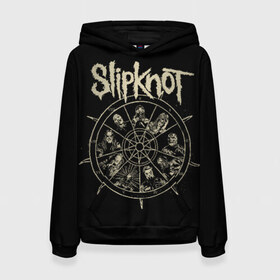 Женская толстовка 3D с принтом Slipknot в городе Новоалтайск, 100% полиэстер  | двухслойный капюшон со шнурком для регулировки, мягкие манжеты на рукавах и по низу толстовки, спереди карман-кенгуру с мягким внутренним слоем. | slipknot | we are not your kind | альтернативный метал | грув метал | метал | музыка | ню метал | слипнот