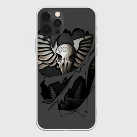 Чехол для iPhone 12 Pro Max с принтом Броня Гвардии Ворона в городе Новоалтайск, Силикон |  | Тематика изображения на принте: 40000 | 40k | chaos | dawn of war | fantasy | imperium | marines | orks | soulstorm | space | вархаммер | ваха | дов | ересь хоруса | император | империум | орки | примархи | хаос
