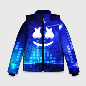 Зимняя куртка для мальчиков 3D с принтом MARSHMELLO в городе Новоалтайск, ткань верха — 100% полиэстер; подклад — 100% полиэстер, утеплитель — 100% полиэстер | длина ниже бедра, удлиненная спинка, воротник стойка и отстегивающийся капюшон. Есть боковые карманы с листочкой на кнопках, утяжки по низу изделия и внутренний карман на молнии. 

Предусмотрены светоотражающий принт на спинке, радужный светоотражающий элемент на пуллере молнии и на резинке для утяжки | christopher comstock | dj | marshmello | music | диджей | клубная музыка | клубняк | крис комсток | маршмеллоу | музыка