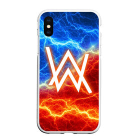 Чехол для iPhone XS Max матовый с принтом ALAN WALKER в городе Новоалтайск, Силикон | Область печати: задняя сторона чехла, без боковых панелей | alan walker | aw | electro | electro music | music | алан уокер | музыка | музыкант | электро | электронная музыка