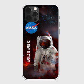 Чехол для iPhone 12 Pro Max с принтом Nasa Apollo 16 в городе Новоалтайск, Силикон |  | apollo 16 | apolo 16 | nasa | аполлон 16 | аполон 16 | наса | насса
