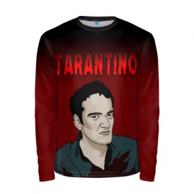 Мужской лонгслив 3D с принтом Tarantino в городе Новоалтайск, 100% полиэстер | длинные рукава, круглый вырез горловины, полуприлегающий силуэт | quentin tarantino | квентин тарантино