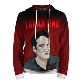 Мужская толстовка 3D с принтом Tarantino в городе Новоалтайск, 100% полиэстер | двухслойный капюшон со шнурком для регулировки, мягкие манжеты на рукавах и по низу толстовки, спереди карман-кенгуру с мягким внутренним слоем. | Тематика изображения на принте: quentin tarantino | квентин тарантино