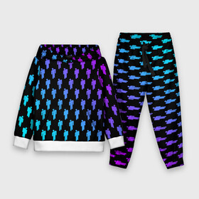 Детский костюм 3D (с толстовкой) с принтом BILLIE EILISH PATTERN в городе Новоалтайск,  |  | Тематика изображения на принте: be | billie | billie eilish | билли | билли айлиш