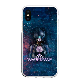 Чехол для iPhone XS Max матовый с принтом Warframe в городе Новоалтайск, Силикон | Область печати: задняя сторона чехла, без боковых панелей | digital extremes | excalibur | nyx | saryn | space | warframe | варфрэйм | космос | шутер