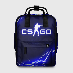 Женский рюкзак 3D с принтом CS GO LIGHTNING STYLE в городе Новоалтайск, 100% полиэстер | лямки с регулируемой длиной, сверху ручки, чтобы рюкзак нести как сумку. Основное отделение закрывается на молнию, как и внешний карман. Внутри два дополнительных кармана, один из которых закрывается на молнию. По бокам два дополнительных кармашка, куда поместится маленькая бутылочка
 | Тематика изображения на принте: astralis | awp | counter strike | cs go | cs go global offensive | faze clan | hyper beast | team liquid | thunder | астралис | молнии | тим ликвид | фейз клан | хайпер бист | шторм