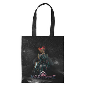 Шоппер 3D с принтом Warframe в городе Новоалтайск, 100% полиэстер | Плотность: 200 г/м2; Размер: 34×35 см; Высота лямок: 30 см | digital extremes | excalibur | nyx | saryn | space | warframe | варфрэйм | космос | шутер