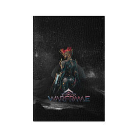 Обложка для паспорта матовая кожа с принтом Warframe в городе Новоалтайск, натуральная матовая кожа | размер 19,3 х 13,7 см; прозрачные пластиковые крепления | digital extremes | excalibur | nyx | saryn | space | warframe | варфрэйм | космос | шутер